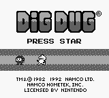Игра Dig Dug (Game Boy - gb)