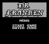 Игра Dr. Franken (Game Boy - gb)