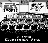 Игра FIFA International Soccer (Game Boy - gb)