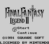 Обложка игры Final Fantasy Legend 2
