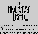 Игра Final Fantasy Legend, The (Game Boy - gb)