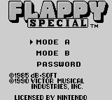 Игра Flappy Special (Game Boy - gb)