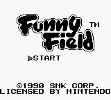 Игра Funny Field (Game Boy - gb)