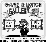 Игра Game and Watch Gallery 2 (Game Boy - gb)