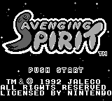 Игра Avenging Spirit (Game Boy - gb)