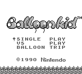 Игра Balloon Kid (Game Boy - gb)