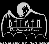 Игра Batman - The Animated Series (Game Boy - gb)