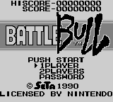 Игра Battle Bull (Game Boy - gb)