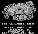 Игра Battletoads Double Dragon - The Ultimate Team (Game Boy - gb)