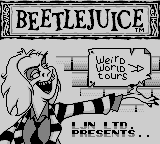 Игра Beetlejuice (Game Boy - gb)
