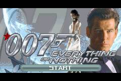Обложка игры 007 - Everything or Nothing ( - gba)