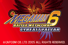Игра Megaman Battle Network 6 Cybeast Falzar (Game Boy Advance - gba)
