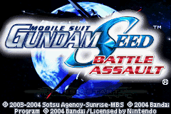 Обложка игры Mobile Suit Gundam Seed - Battle Assault