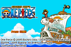 Обложка игры One Piece ( - gba)