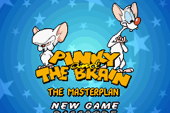 Игра Pinky and the Brain - The Masterplan (Game Boy Advance - gba)
