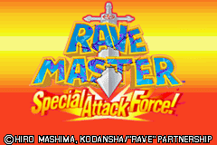 Обложка игры Rave Master - Special Attack Force! ( - gba)