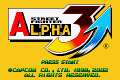 Обложка игры Street Fighter Alpha 3 Upper