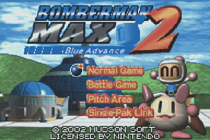 Обложка игры Bomberman Max 2 - Blue Advance