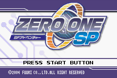 Обложка игры Zero One SP ( - gba)