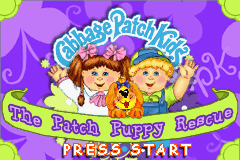 Обложка игры Cabbage Patch Kids - The Patch Puppy Rescue ( - gba)