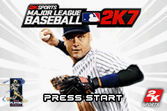 Обложка игры 2K Sports - Major League Baseball 2K7 ( - gba)