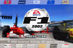 Обложка игры F1 2002 ( - gba)