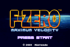 Обложка игры F-Zero - Maximum Velocity ( - gba)