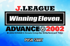 Обложка игры J.League Winning Eleven Advance 2002 ( - gba)
