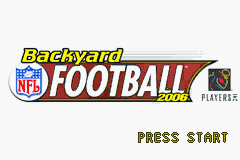 Обложка игры Backyard Football 2006 ( - gba)