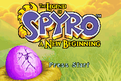 Обложка игры Legend of Spyro, The - A New Beginning ( - gba)