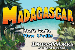 Обложка игры Madagascar ( - gba)