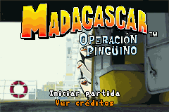 Обложка игры Madagascar - Operacion Pinguino ( - gba)