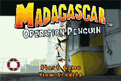 Обложка игры Madagascar - Operation Penguin ( - gba)