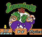 Обложка игры VS Lemmings ( - gbc)