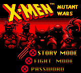 Игра X-Men - Mutant Wars (GameBoy Color - gbc)