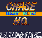 Игра Chase H.Q. - Secret Police (GameBoy Color - gbc)