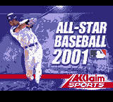 Обложка игры All-Star Baseball 2001 ( - gbc)