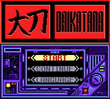 Игра Daikatana (GameBoy Color - gbc)