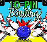 Игра 10-Pin Bowling (GameBoy Color - gbc)