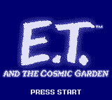 Обложка игры E.T. The Extra Terrestrial and the Cosmic Garden ( - gbc)