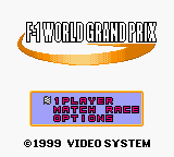 Обложка игры F-1 World Grand Prix ( - gbc)