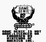 Обложка игры Game Genie BIOS ( - gbc)