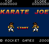 Обложка игры Karate Joe