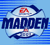 Обложка игры Madden NFL 2001 ( - gbc)