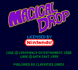Обложка игры Magical Drop ( - gbc)