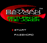Обложка игры Batman Beyond - Return of the Joker