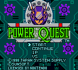 Игра Power Quest (GameBoy Color - gbc)