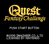 Обложка игры Quest - Fantasy Challenge ( - gbc)