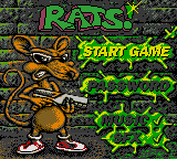 Обложка игры Rats! ( - gbc)
