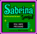 Обложка игры Sabrina - The Animated Series - Spooked! ( - gbc)